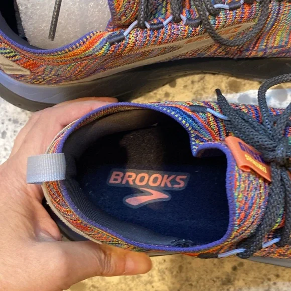 Brooks Glycerin SF 21 Handspun Men Running Shoes Ebony/Charlock size 11.5